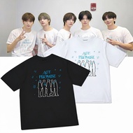 Korean kpop T-shirt TXT akt promise WRITING biru