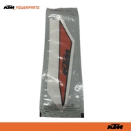 DECAL SEAT COVER REAR RH SIDE ORANGE DUKE 200/250 V2 KTM | JP233164
