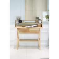 KONCEPT โต๊ะทำงาน โต๊ะคอม โต๊ะเขียนหนังสือ  COMPACT สีลินด์เบิร์ก กxยxส: 100x55x83 ซ.ม. สามารถออกใบ 