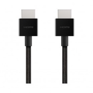 貝爾金(Belkin) AV10176BT2M-BLK 超高速 HDMI 2.1 編織連接線 (2米)