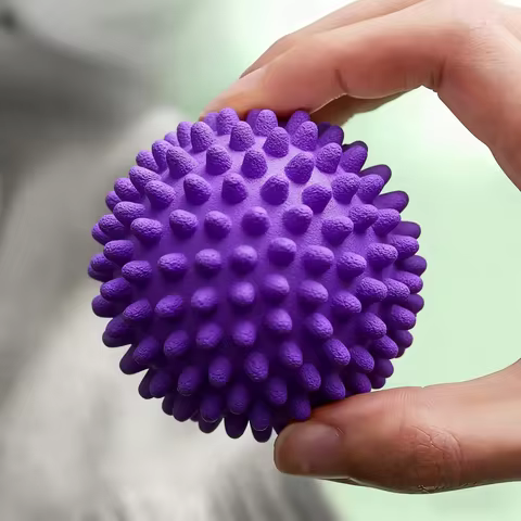 Reusable Laundry Ball (4-Pack): Remove Hair, Soften, Prevent Knots. No Electricity Needed. For Washe