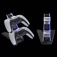 จอยเกมแบบไร้สาย P/S5 ชนิดเครื่องบิน ที่ชาร์จคู่ ที่จับคู่แบบไร้สาย P/S5 พร้อมที่ชาร์จแบบมีไฟน้ำเงิน