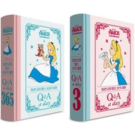 Alice in Wonderland Q&A a Day : 365 Days (1 Year), 3 Years, 5 Years / Cute Pretty Hardcover Diary / 