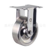 Wheel Acid Alkali Resistant Stainless Steel Universal Wheel 10cm 13cm Jiashun High Temperature Resis