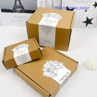 H487_Sticker _ STICKER " Thank you_ Have a nice day " << SIZE 6X15CM, 50TEM/XAP