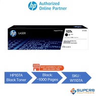 HP 107A Black Original Laser Toner Cartridge [W1107A]