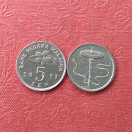 Koin Malaysia 5 Sen TP1km