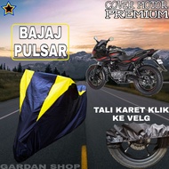 BAJAJ PULSAR Black Yellow Motorcycle Cover Body Cover Bajaj Pulsar PREMIUM Motorcycle Protective Cov