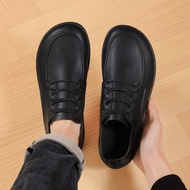 Wide Toe Leather Shoes Men's Walking Shoes Extra Wide Casual Shoes for Orthopedic Toes Swollen Feet 