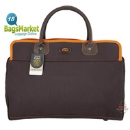 Romar Polo กระเป๋าเดินทางแบบถือ/เบ็ดเตล็ด ขนาด 18 นิ้ว B-Lined Code 21101-5 Orange (Brown)
