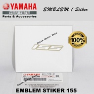 Emblem Logo STICKER 155 BV4 20 for Grey Matte Nmax N Max Old Original Yamaha