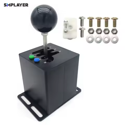 Simplayer PC USB H Gear Shifter 6+R 7+R Manual USB Shifter Sim Racing Shifter for Logitech G27 G29 G