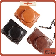 YUJINX Camera Bag, Portable Dustproof Camera Protective , Fashion Shockproof Colorful PU Camera Acce