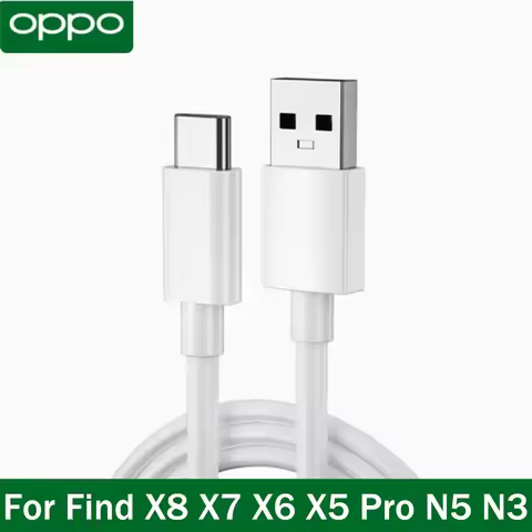 OPPO 100W 80W 65W 33W 6.5A USB C SuperVooc Fast Charge Cable for Reno 14 13 12 11 10 9 Pro Find X6 X
