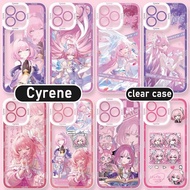 Cyrene Honkai Star Rail Phone Case For OPPO Reno 13F 14F 11F 12 13 11 14 Pro Plus Case Soft Clear Ca