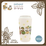 東亞 - 日本直送 Mofusand 360ML 真空不鏽鋼手柄保溫保冷杯 (平行進口)