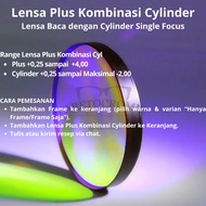 Cylinder Combination Plus Lenses for Reading & Astigmatism - Custom Cylinder Plus Lenses for Optical