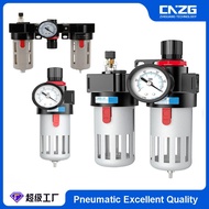 In Stock 1/4 3/8 1/2 Air Compressor Airbrush Oil Water Separator Filter Regulator Frl Pneumatic Hair