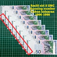 (A250) rm50 siri 8 duit lama duit kertas lama duit syiling lama mata wang lama jual beli duit lama b