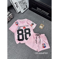 Bộ quần áo thể thao số 88 F83 cho bé gái