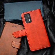 For Realme GT 5G Neo 2T Q3 Pro 5G RMX3031 2202 2205 3357 Premium Leather Flip-Top Phone Case Cover W
