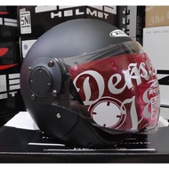 Zeus ZS217 Matt Black - Zeus ZS 217 Double Visor Helmet