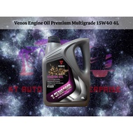 VENOS ENGINE OIL 15W40 API CI4 SM (4 LITER & 7 LITER)