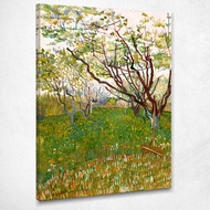 Art reproduction The flowering orchard Van Gogh Vincent vvg49 รูปติดผนัง ภาพที่มีชื่อเสียง ภาพพิมพ์ร