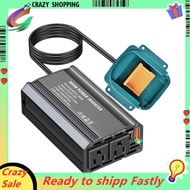 PD65W USB A 18W Power Station 300W Car Power Inverter Type-C for Li-Ion Battery Outdoor Generator