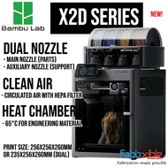 [Global Version] Bambu Lab X2D – Next-Generation Flagship Dual-Nozzle 3D Printer