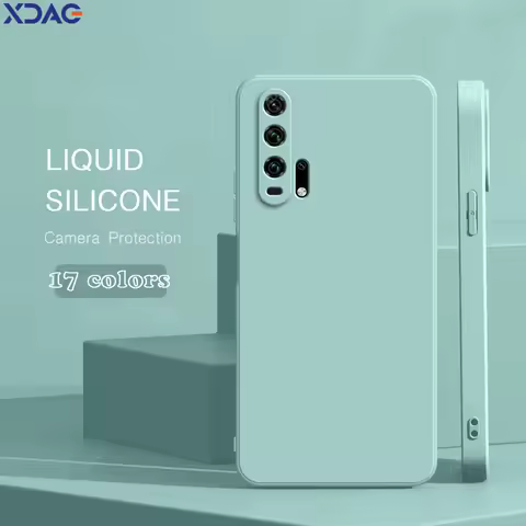 Luxury Coque Phone Case for Honor 20 Honor20 Pro 20Pro Lite 20E 20S 20i Liquid Silicone Internal Flo