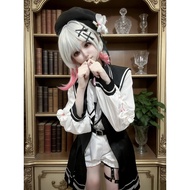 Magical Witch's Judgment cos Clothing Sakuraba Emma cos Sakuraba Emma cos Clothing Sakuraba Emma Wig