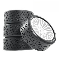 5H6A/B-01036 Rubber Tires 66MM & Wheel sets For 1:10 HSP HPI Wltoys SAKURA D3 TAMIYA TT02
