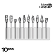 Mata Bor Tuner Mata Bor Cun Porting Kikir Besi Set 10Pcs- 6820