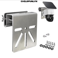 CHILDFUNLYN Gutter Bracket, Gutter Mount Metal Wall Mount Bracket, Wall Mount Channel Mount  Camera 