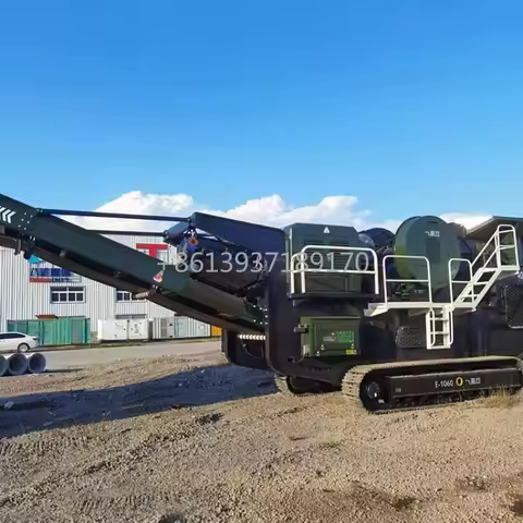 Mobile Crawler Jaw Crushing Plant Machine Gravel Jaw Crusher for Aggregate Rock Stone Crushing Machi