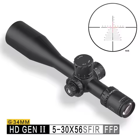 Discovery HD GEN-II 5-30X56SFIR FFP Tactical Riflescope HD Illumination Sight First Focal Plane Shoo