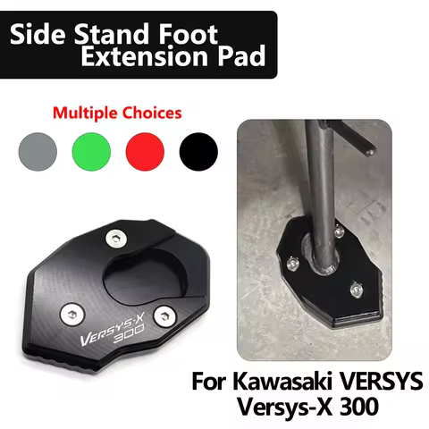 For KAWASAKI VERSYS X 300 Versys-X300 Versys X300 Motorcycle Accessories Side Stand Foot Extension P