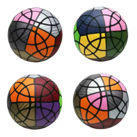 Very Puzzle C1O3-M5 Cube Twisty Puzzle Based On Cube And Octahedron Face Axis System Face Turning An