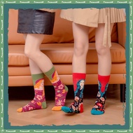 ⭐️LOCAL STOCK⭐️  Unisex socks Artistic design Unique design cotton socks fashion socks