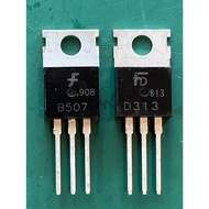 1 SET B507 D313 ORIGINAL PNP NPN TRANSISTOR B 507 D 313 2SB507 2SD313 ORI ups stabilizer