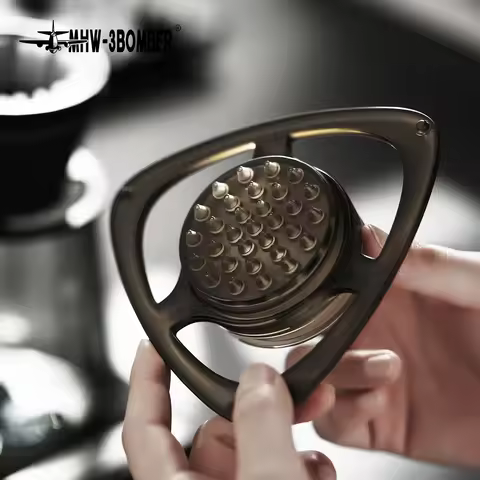 MHW-3BOMBER Rain Pour Over Coffee Dripper,Tritan Flow Control Splitter,Precision Brewing Enhancer fo