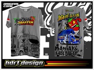 kaos distro truck DREAM MASTER MANIAK CABE BALAP