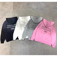 High Quality Retro Destruction Dirty Dirty Distressed Washing Water Fading 1996 Pocket Hooded Sweats