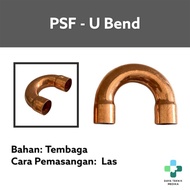 PSF U-Bend Tembaga 1 3/8" - Copper Return Bend