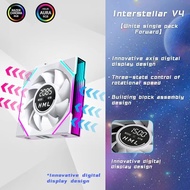 Jungle Leopard Interstellar V4 ARGB 3Pin PWM 12cm 14cm Fan / Splicing / Building Block Fan Case Fan