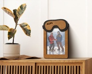 個性化滑雪面罩相框滑雪護目鏡牆壁裝飾客製尺寸