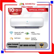 POLYTRON AC SMART NEUVA PPRO SMART AC/AC SMART WIFI CONTROL / 0.5 PK PAC-05 VZS  KHUSUS MAKASSAR