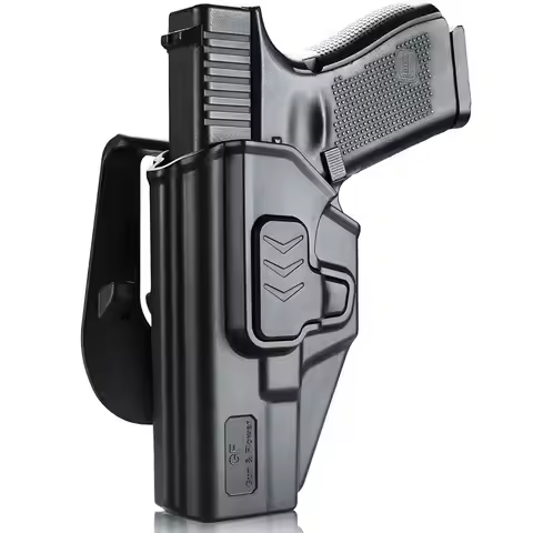 Alixepress Left Hand Holster for Glock 19 19X 23 32 45 (Gen 3–5), Glock 43/43X, Taurus G2C/G3C – OWB