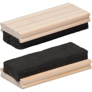 Traditional Chalkboard Eraser 2 Pack - 4.9 Inch Premium Chalk Erasers with Wooden Handle - Eraser fo